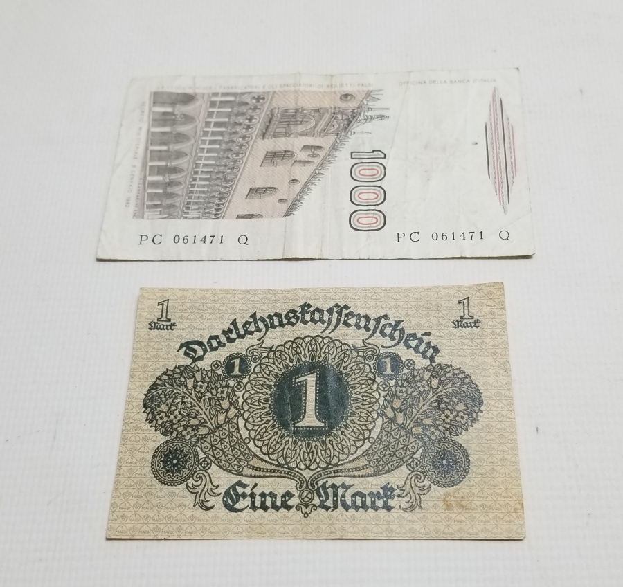 ORİJİNAL KAĞIT ALMAN PARALARI LOTU