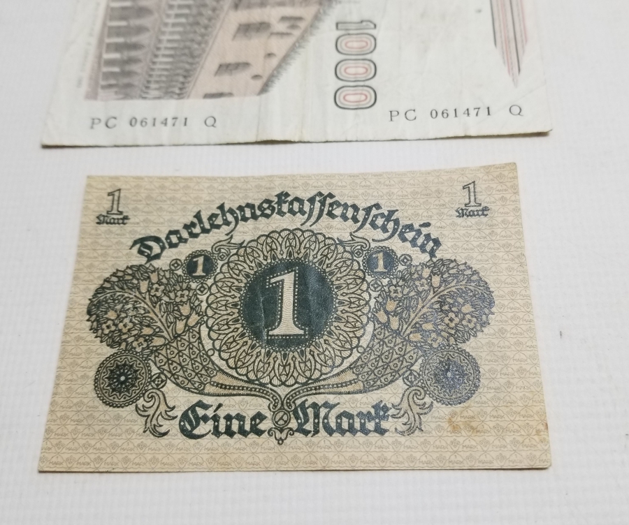 ORİJİNAL KAĞIT ALMAN PARALARI LOTU