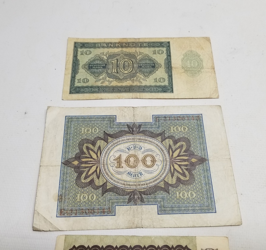 ORİJİNAL KAĞIT ALMAN PARALARI LOTU