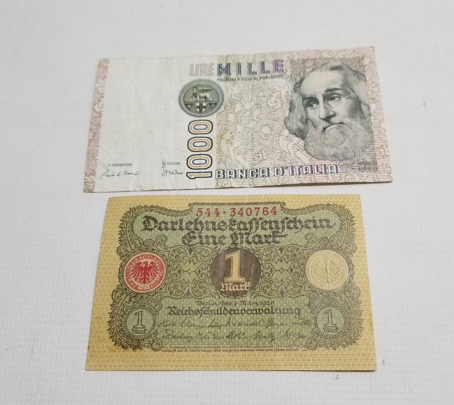 ORİJİNAL KAĞIT ALMAN PARALARI LOTU