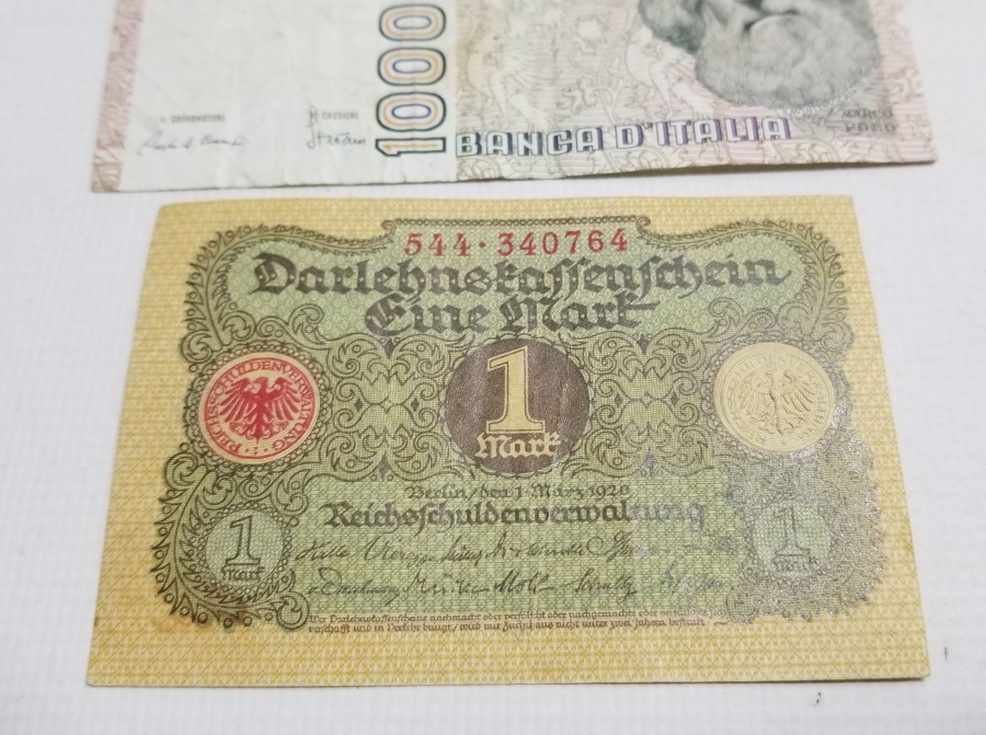 ORİJİNAL KAĞIT ALMAN PARALARI LOTU