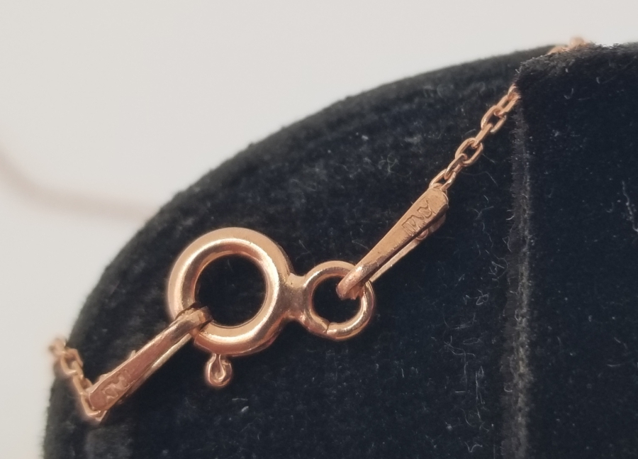 ELMAS TAŞLI ÖZEL YAPIM KOLYE