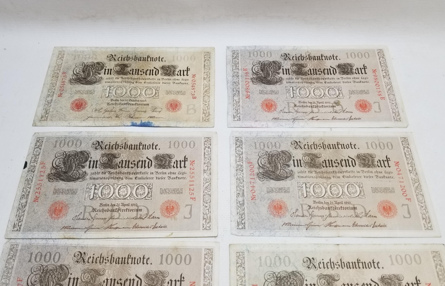 1910LARDAN ALMAN KAĞIT PARA LOTU