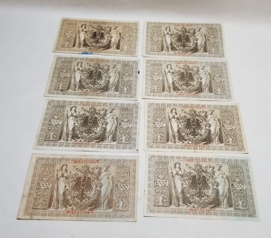 1910LARDAN ALMAN KAĞIT PARA LOTU