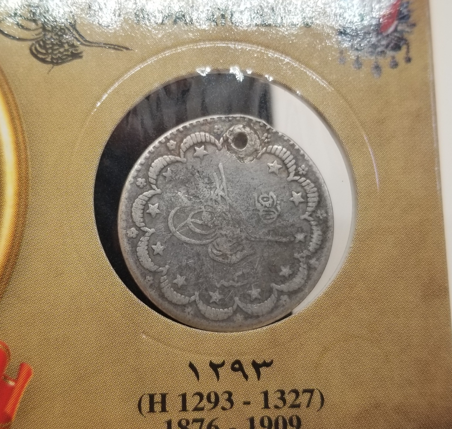 SULTAN ABDÜLHAMİD HAN DÖNEMİ GÜMÜŞ 5 KURUŞ PARA