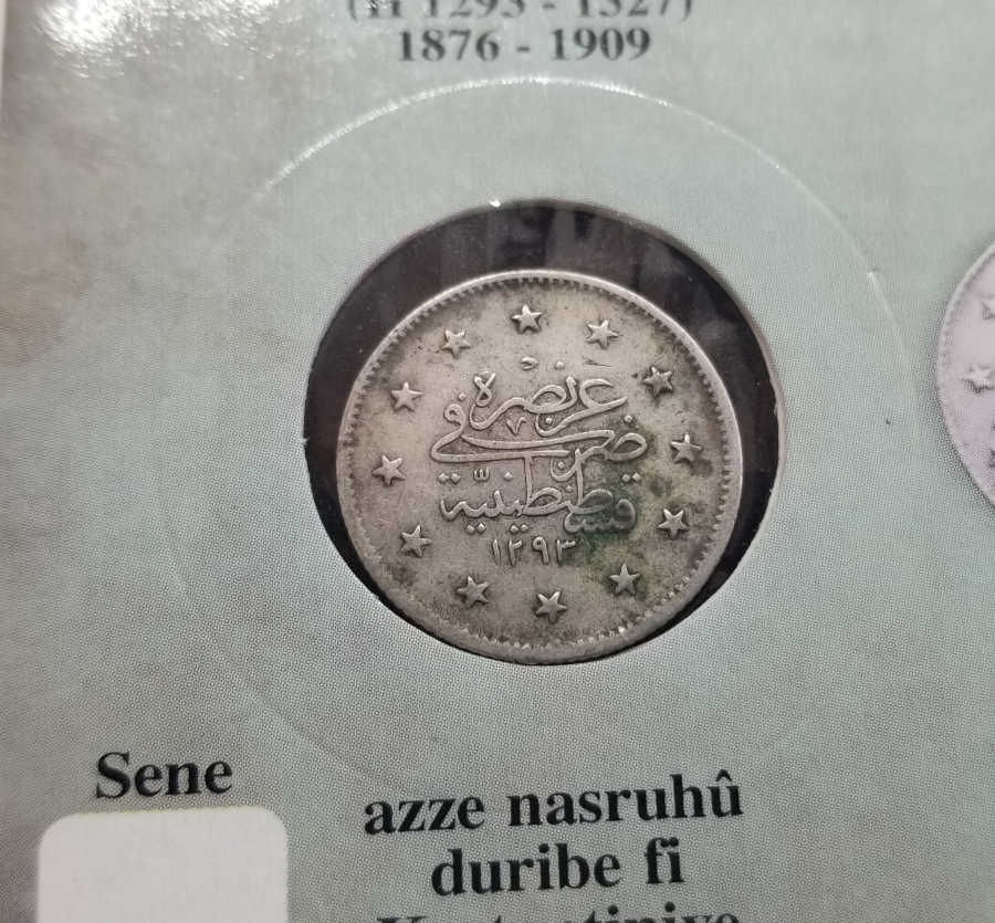 ABDÜLHAMİT HAN DÖNEMİ 2 KURUŞ MECİDİYE