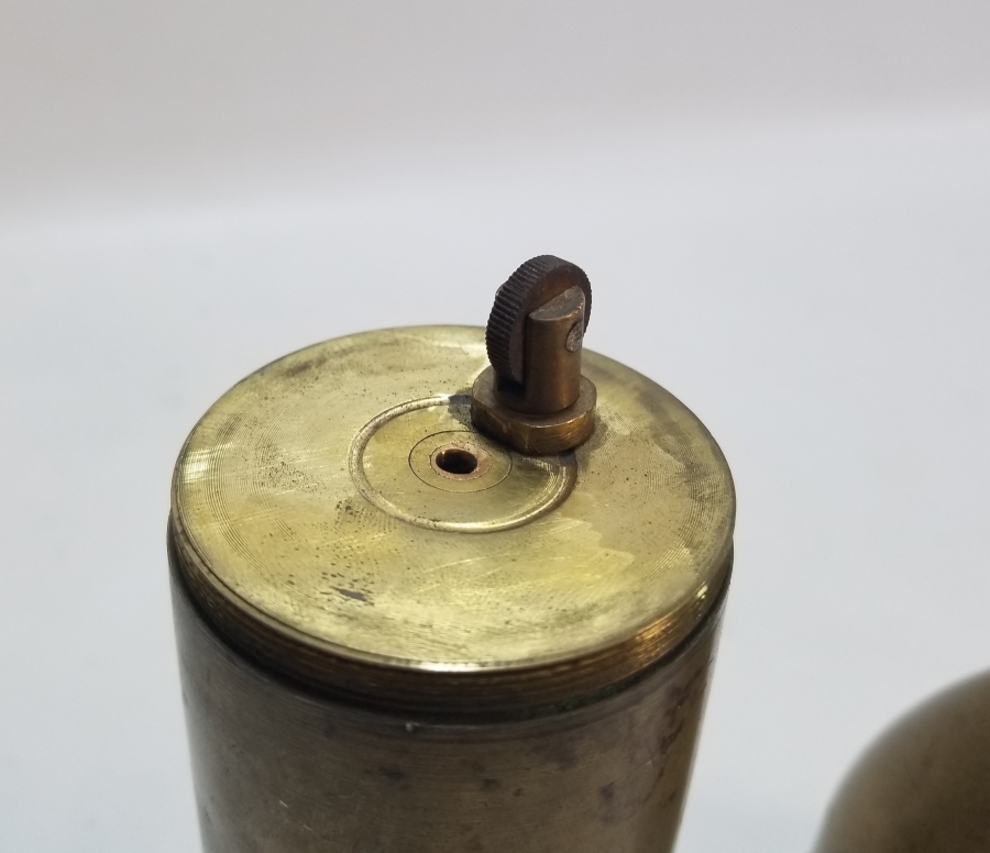 TOP MERMİSİ FORMUNDA YAPILMIŞ OSMANLI DÖNEMİ DEV BOY ASKERİ ÇAKMAK