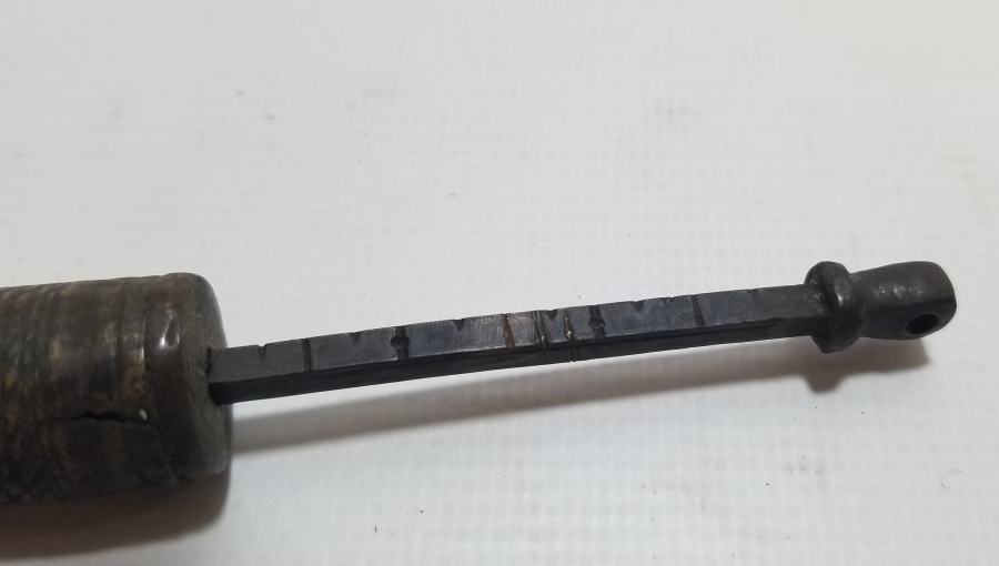 ÜZERİ İŞLEMELİ OSMANLI DÖNEMİ BRONZ BARUTÖLÇER