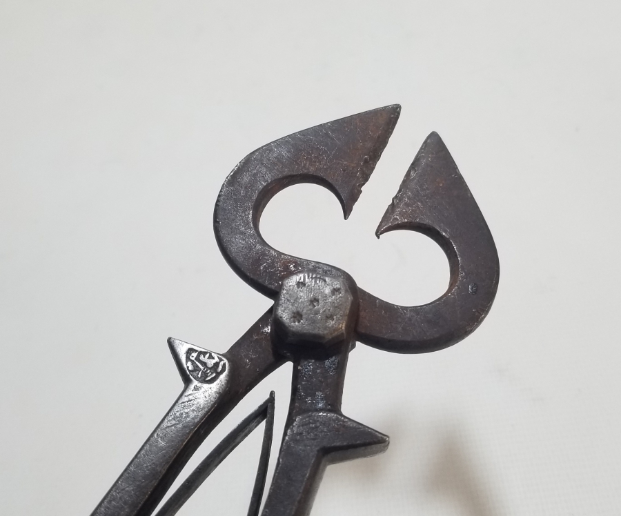 OSMANLICA USTA DAMGALI ÇOK NADİR OSMANLI DÖNEMİ ŞEKER MAKASI