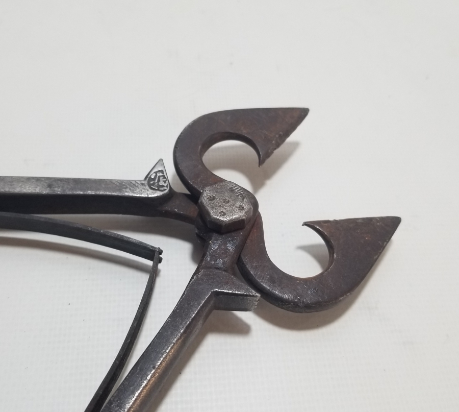 OSMANLICA USTA DAMGALI ÇOK NADİR OSMANLI DÖNEMİ ŞEKER MAKASI