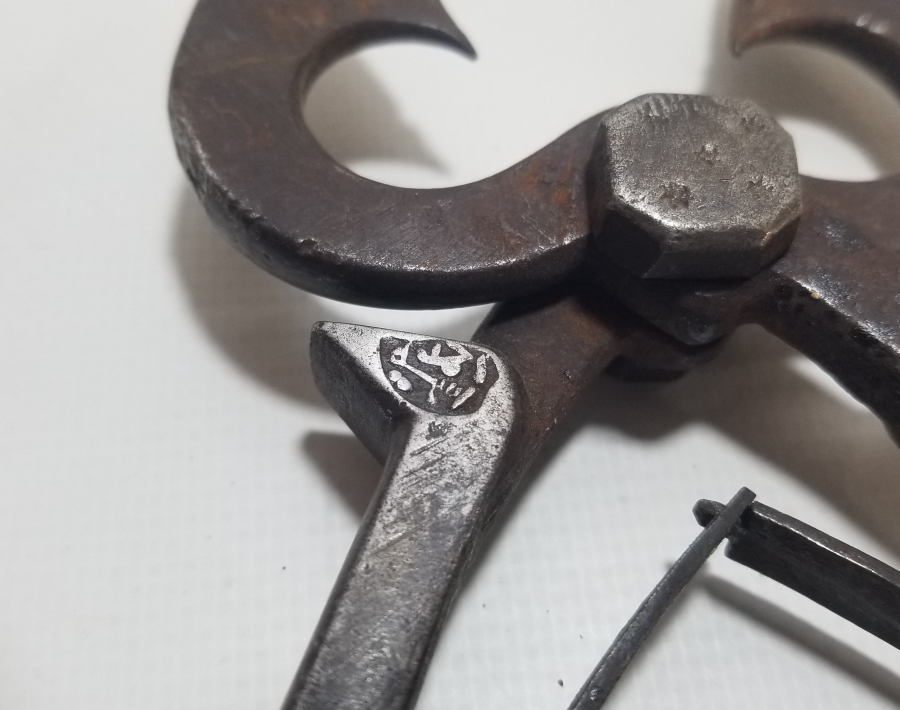 OSMANLICA USTA DAMGALI ÇOK NADİR OSMANLI DÖNEMİ ŞEKER MAKASI