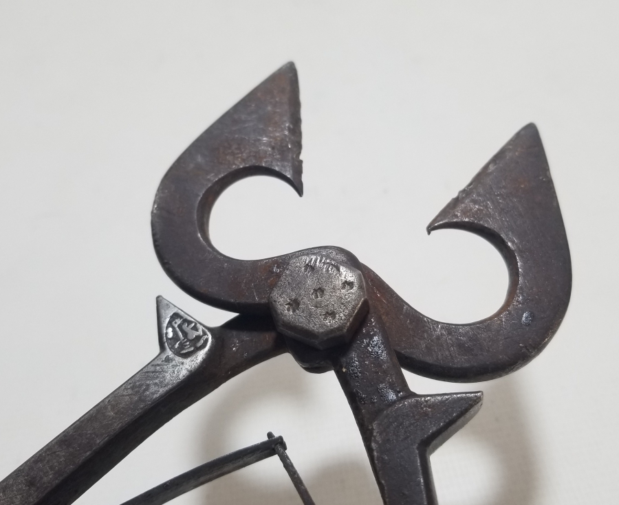 OSMANLICA USTA DAMGALI ÇOK NADİR OSMANLI DÖNEMİ ŞEKER MAKASI