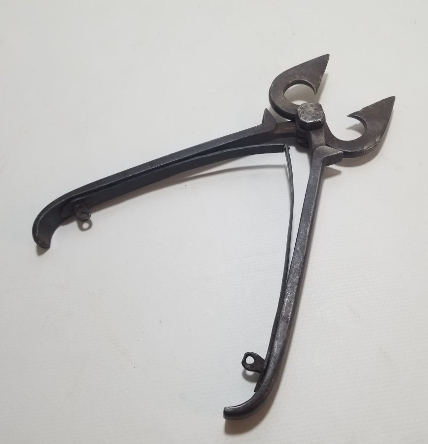 OSMANLICA USTA DAMGALI ÇOK NADİR OSMANLI DÖNEMİ ŞEKER MAKASI