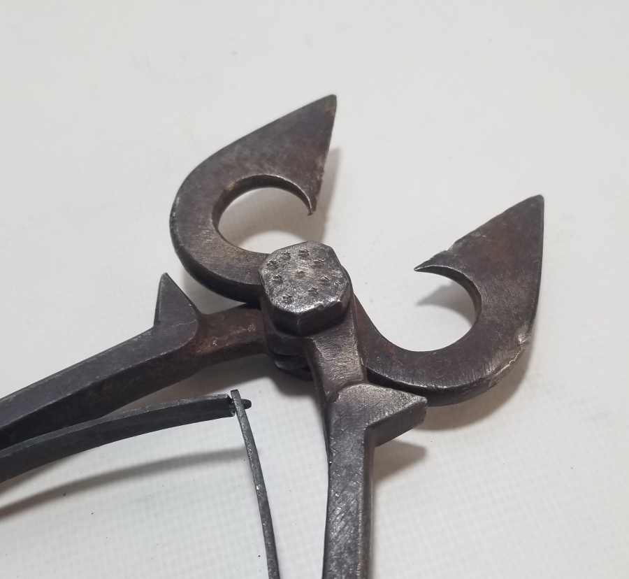 OSMANLICA USTA DAMGALI ÇOK NADİR OSMANLI DÖNEMİ ŞEKER MAKASI