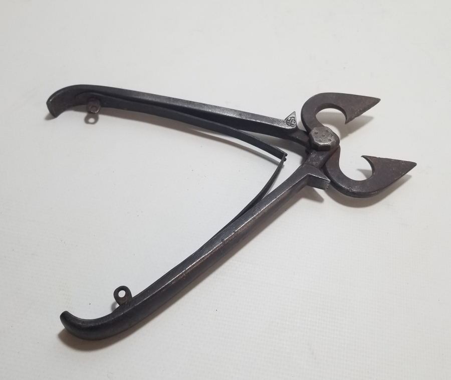 OSMANLICA USTA DAMGALI ÇOK NADİR OSMANLI DÖNEMİ ŞEKER MAKASI