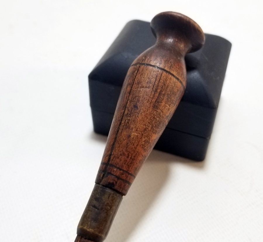 ÜZERİ OSMANLICA YAZILI OSMANLI DÖNEMİ NADİR CİLTCİ EL ALETİ