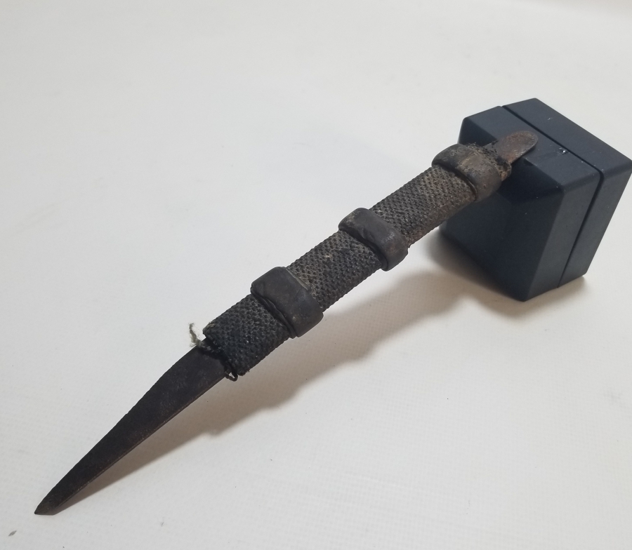 OSMANLI DÖNEMİ EL YAPIMI NADİR DERİCİ BIÇAĞI