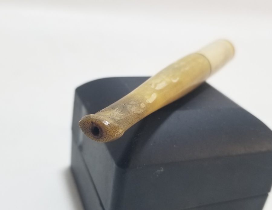 BOYNUZ EMZİKLİ OSMANLI DÖNEMİ SİGARA AĞIZLIĞI