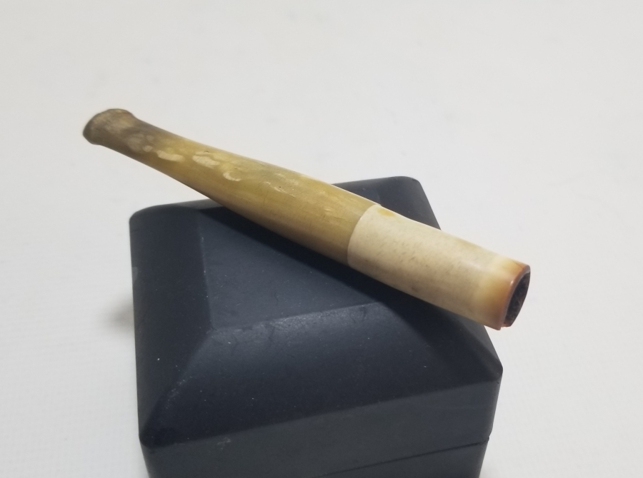 BOYNUZ EMZİKLİ OSMANLI DÖNEMİ SİGARA AĞIZLIĞI