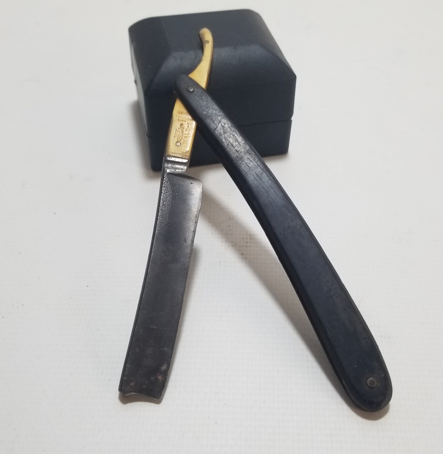 OSMANLI DÖNEMİ FİLDİŞİ APLİKLİ NADİR BERBER USTURASI