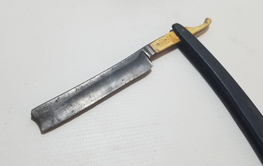 OSMANLI DÖNEMİ FİLDİŞİ APLİKLİ NADİR BERBER USTURASI