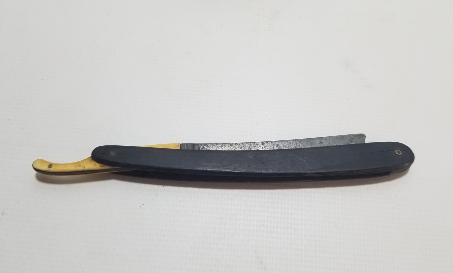 OSMANLI DÖNEMİ FİLDİŞİ APLİKLİ NADİR BERBER USTURASI