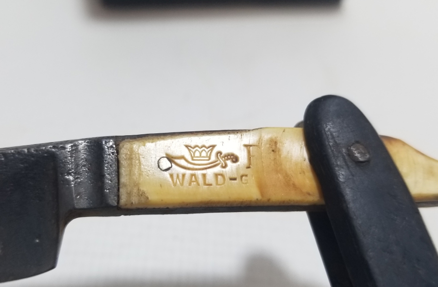 OSMANLI DÖNEMİ FİLDİŞİ APLİKLİ NADİR BERBER USTURASI