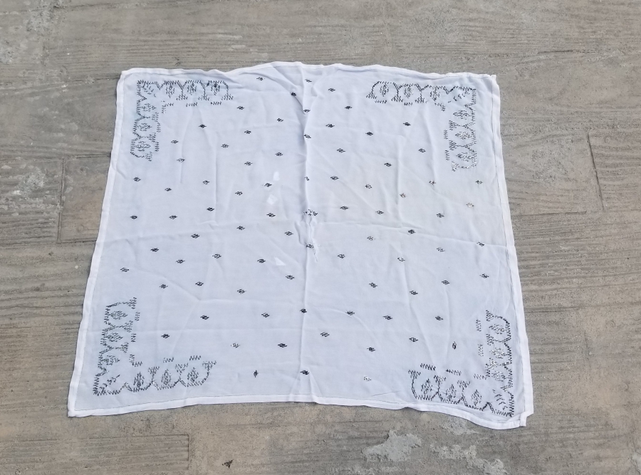 TELKIRMA İŞÇİLİKLİ ANTİKA GELİN ÖRTÜSÜ