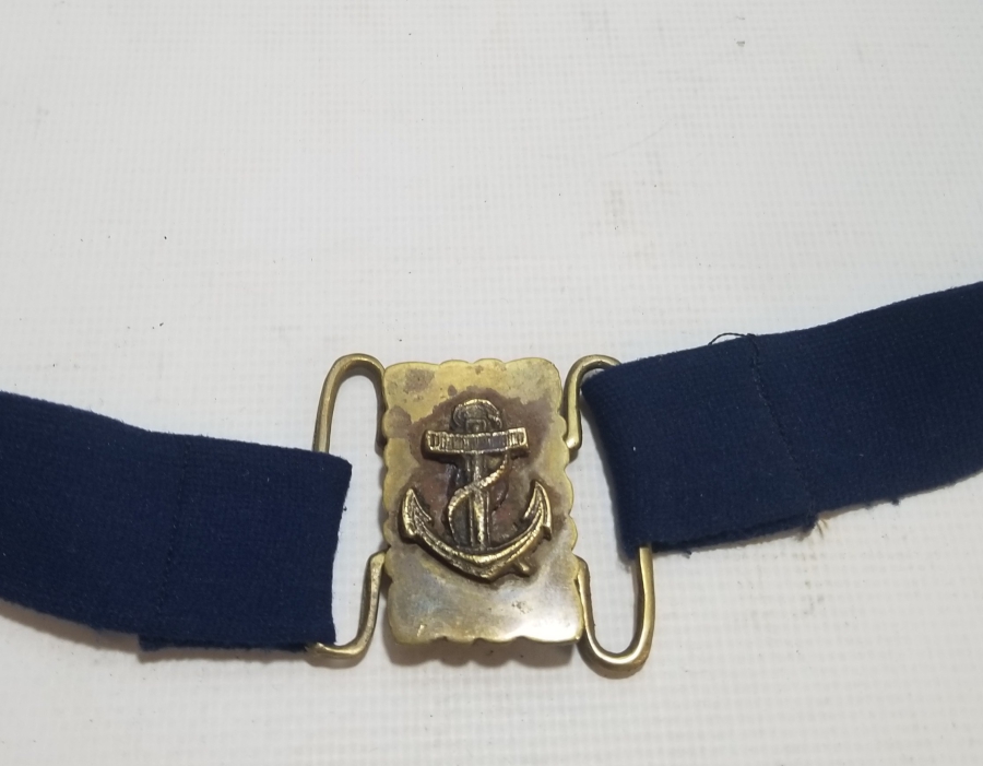 NADİR TİPTE OSMANLI DÖNEMİ BAHRİYELİ KEMER TOKASI