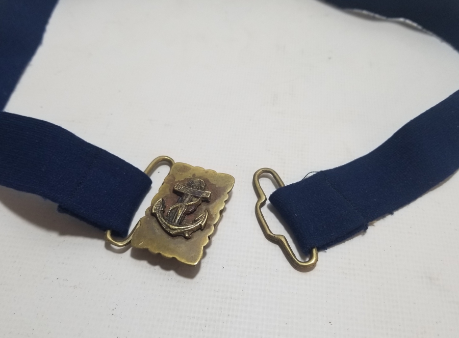 NADİR TİPTE OSMANLI DÖNEMİ BAHRİYELİ KEMER TOKASI