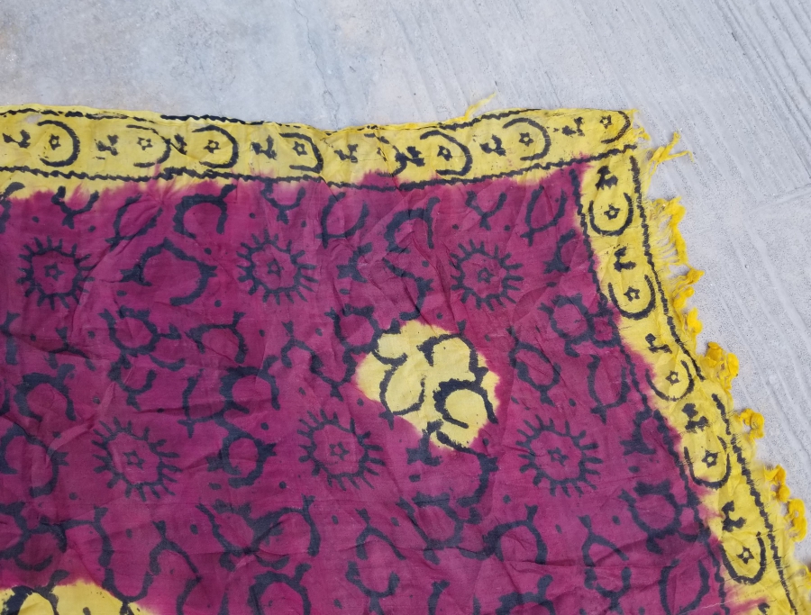 ÜZERİ AY YILDIZ FİGÜRLÜ OSMANLI DÖNEMİ KIRKAĞAÇ BASKISI KUNDAK