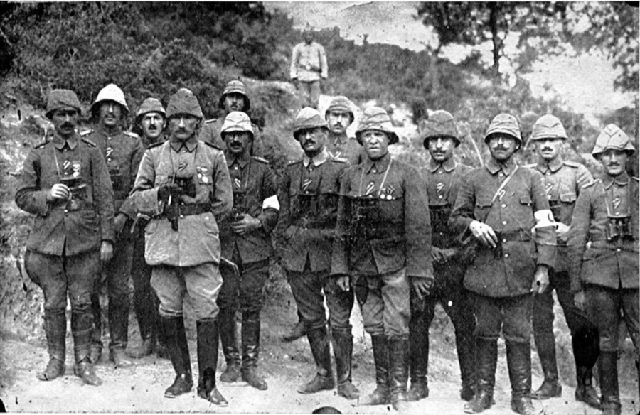 1. DÜNYA SAVAŞI DÖNEMİ NADİR OSMANLI SUBAY DÜRBÜNÜ