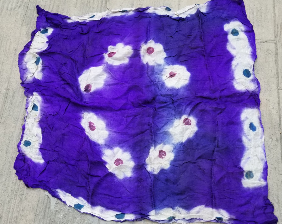 OSMANLI DÖNEMİ KIRKAĞAÇ BASKISI NADİR RENKTE İPEKLİ KUNDAK