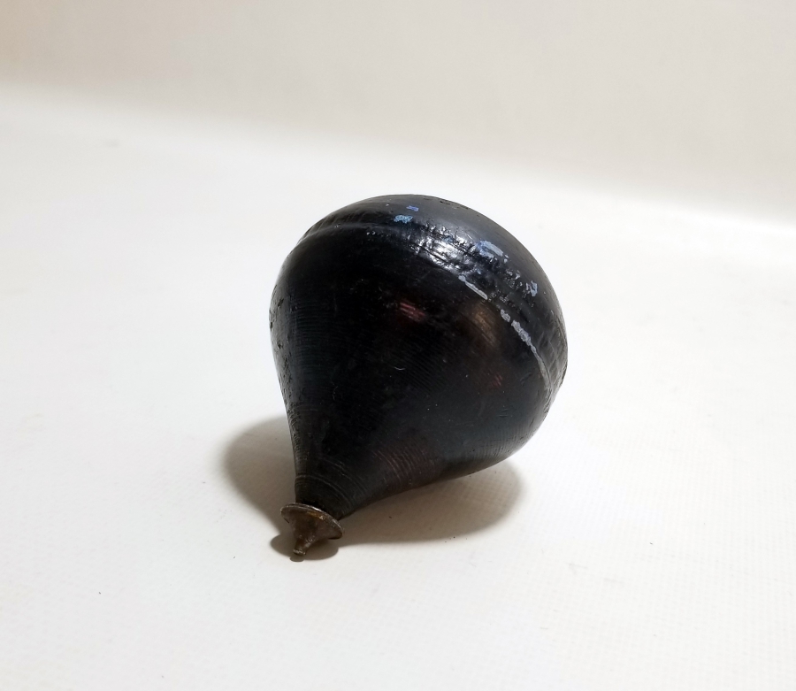 OSMANLI DÖNEMİ EL YAPIMI KÖK BOYALI AHŞAP TOPAÇ