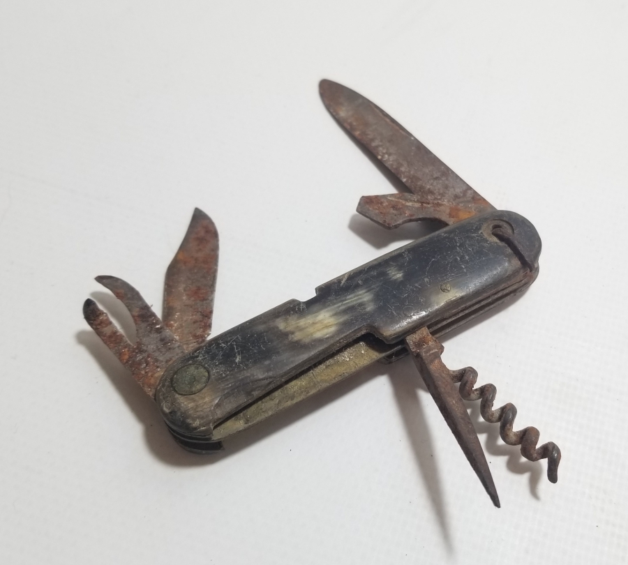 1. DÜNYA SAVAŞI DÖNEMİ BOYNUZ SAPLI ÇOK AMAÇLI ASKERİ ÇAKI