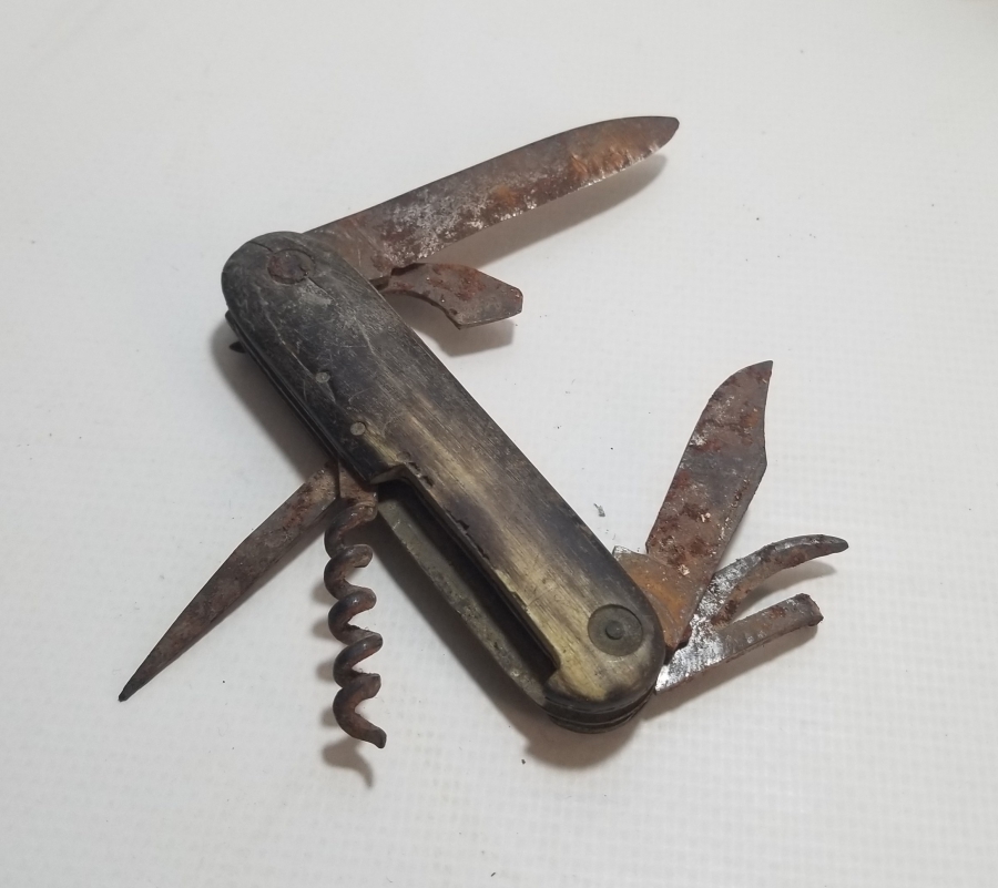 1. DÜNYA SAVAŞI DÖNEMİ BOYNUZ SAPLI ÇOK AMAÇLI ASKERİ ÇAKI