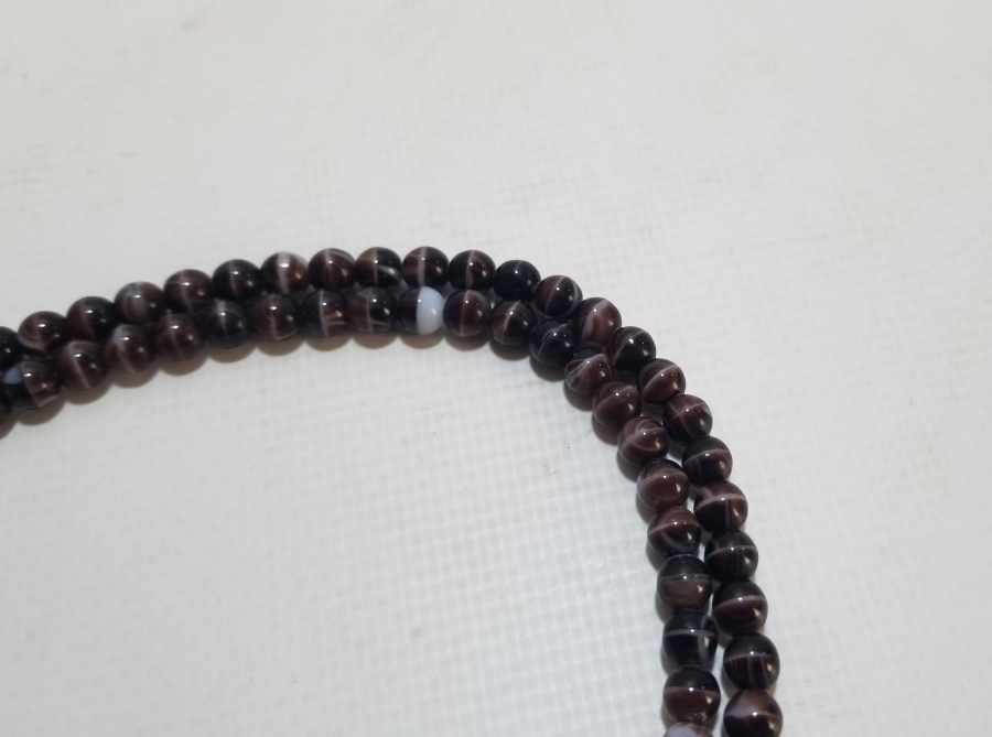 OSMANLI DÖNEMİ ORİJİNAL PÜSKÜLÜYLE BEYKOZ NAMAZ TESPİHİ