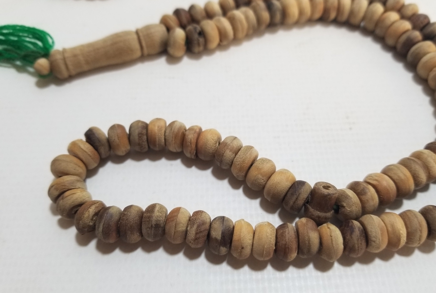 OSMANLI DÖNEMİ EL YAPIMI AHŞAP NAMAZ TESPİHİ