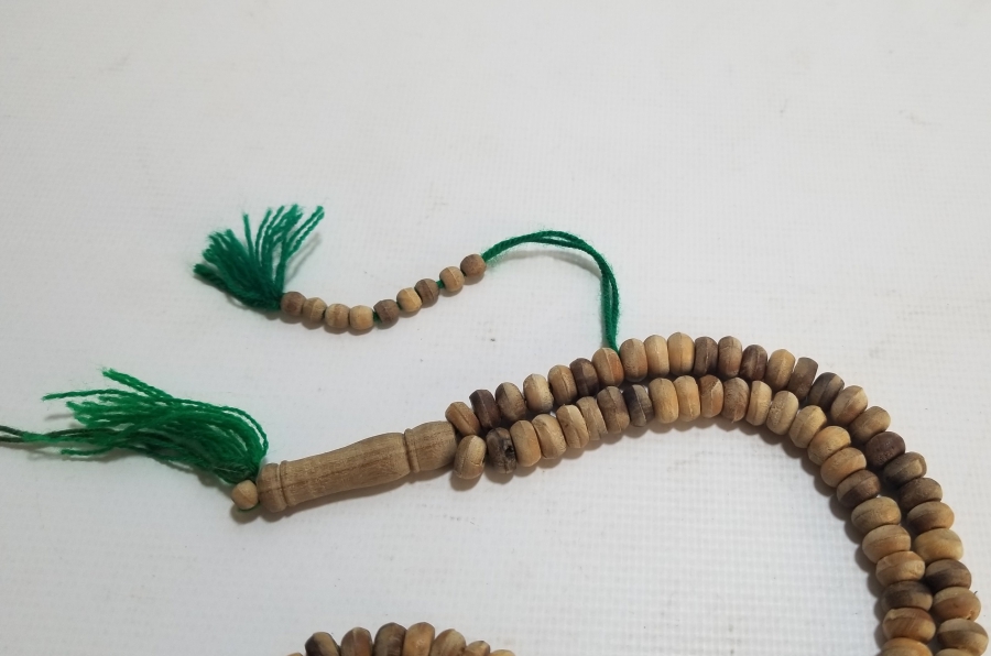 OSMANLI DÖNEMİ EL YAPIMI AHŞAP NAMAZ TESPİHİ