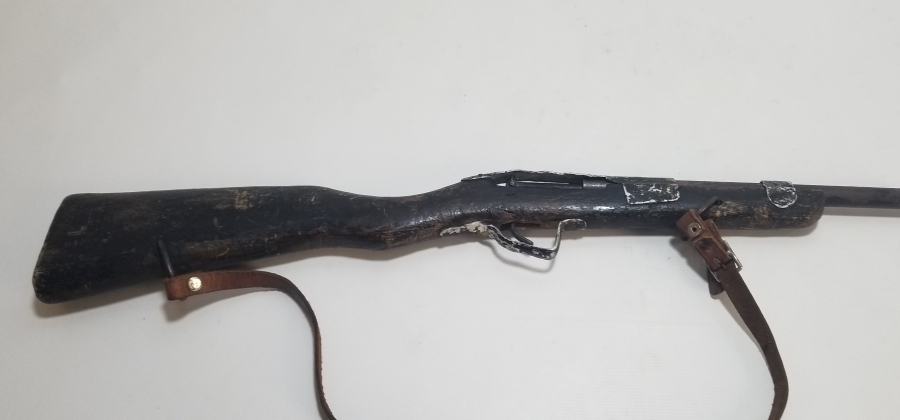 OSMANLI DÖNEMİ EL YAPIMI NADİR OYUNCAK MAVZER TÜFEĞİ