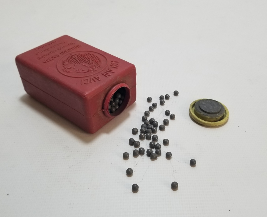 ORİJİNAL KUTUSUNDA ANTİKA TÜFEK SAÇMASI