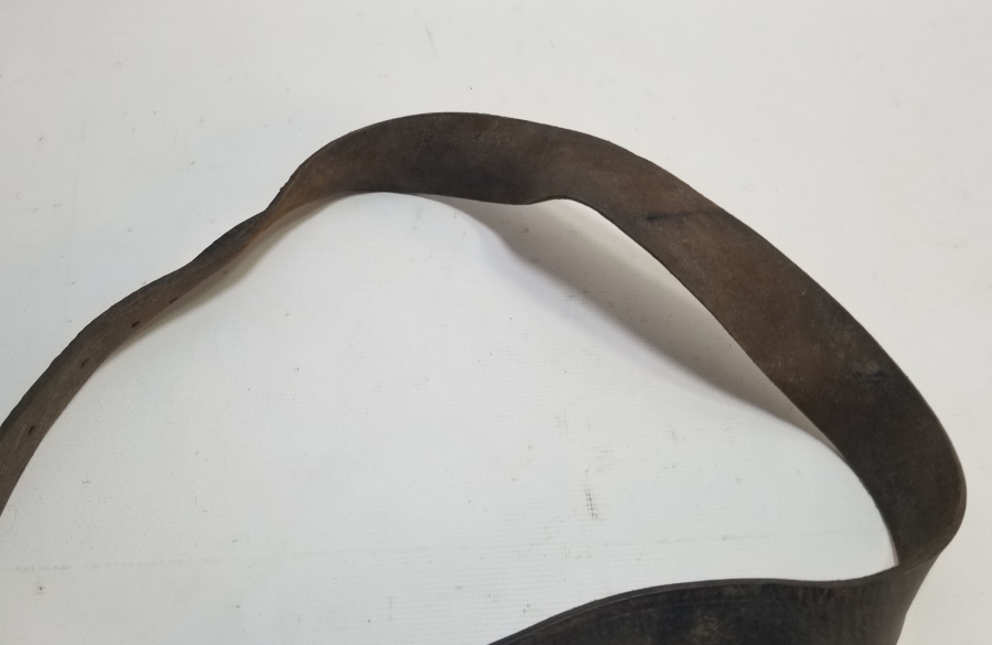 1. DÜNYA SAVAŞI DÖNEMİ ÜZERİ OSMANLICA YAZILI SUBAY KEMERİ