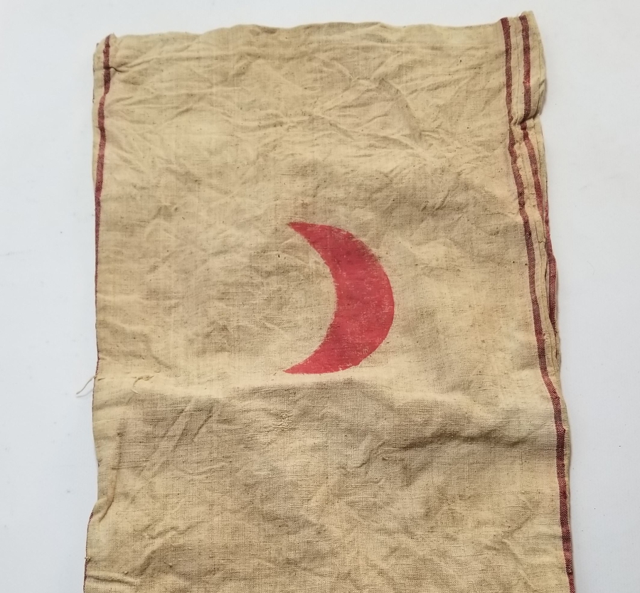 OSMANLI DÖNEMİ NADİR HİLAL-İ AHMER ERZAK ÇUVALI