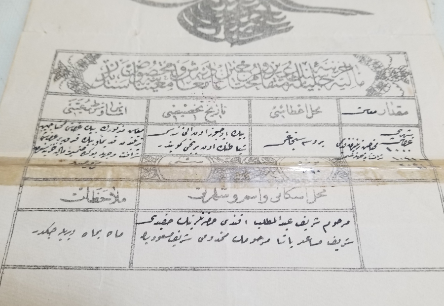 ABDÜLHAMİT HAN DÖNEMİ NADİR SUBAY MAAŞ CÜZDANI