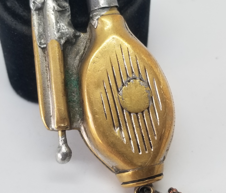 ÜZERİ RÜSUM PULLU OSMANLI DÖNEMİ İBRİK ÇAKMAK