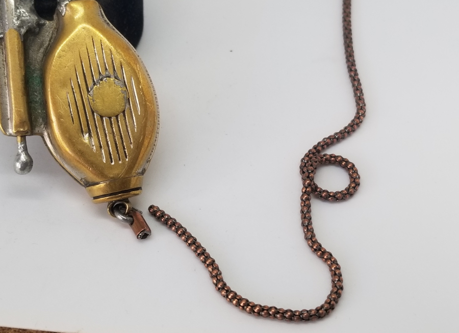 ÜZERİ RÜSUM PULLU OSMANLI DÖNEMİ İBRİK ÇAKMAK