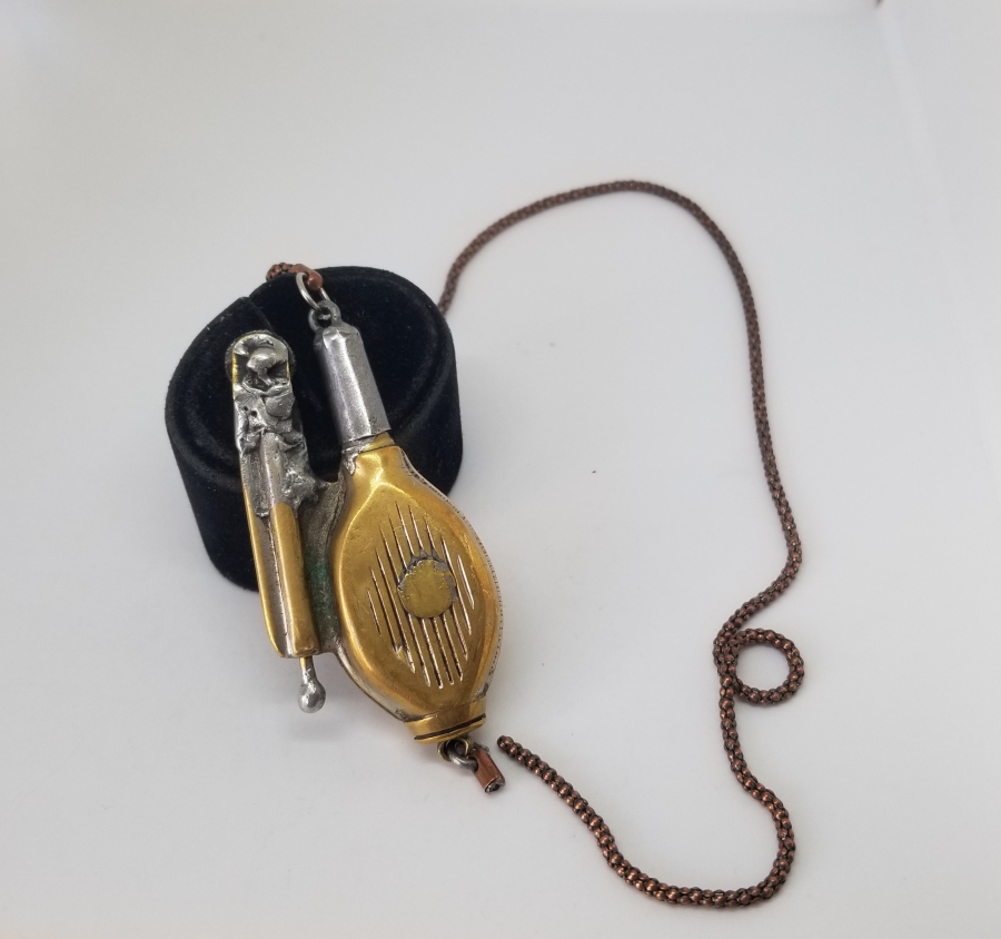 ÜZERİ RÜSUM PULLU OSMANLI DÖNEMİ İBRİK ÇAKMAK