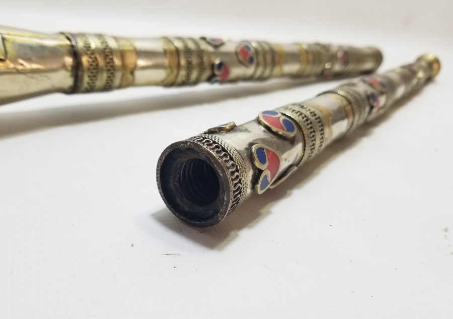 TÜRKMEN YAPIMI EL İŞİ ANTİKA BASTON - ASA