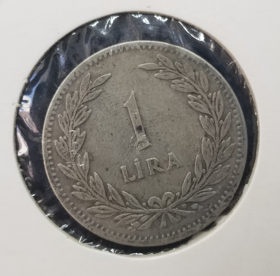 1947 YILI GÜMÜŞ 1 LİRA