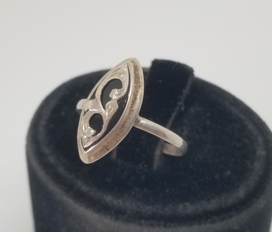 OSMANLI DÖNEMİ EL YAPIMI OLTU TAŞLI ÖZEL YAPIM GÜMÜŞ YÜZÜK